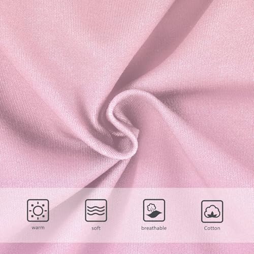 Joisal Cotton Toddler Underwear Floral Blush Pink Pearl Gradient Panties Little Girl Fun Print Briefs Undies Kids 2t3