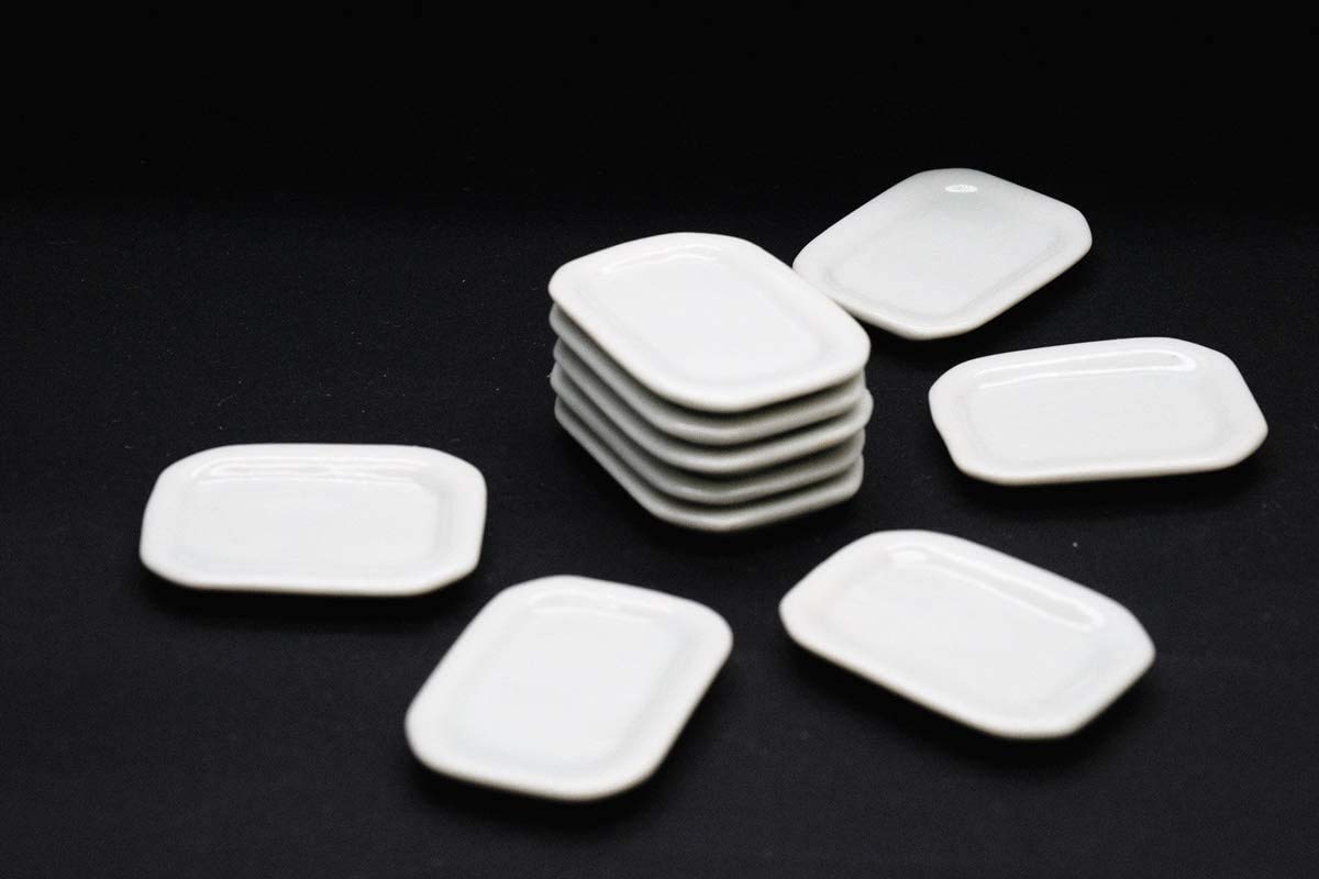 Photo 1 of 1shopforyou Set of 10 White Ceramic Decorative Plates & Bowls