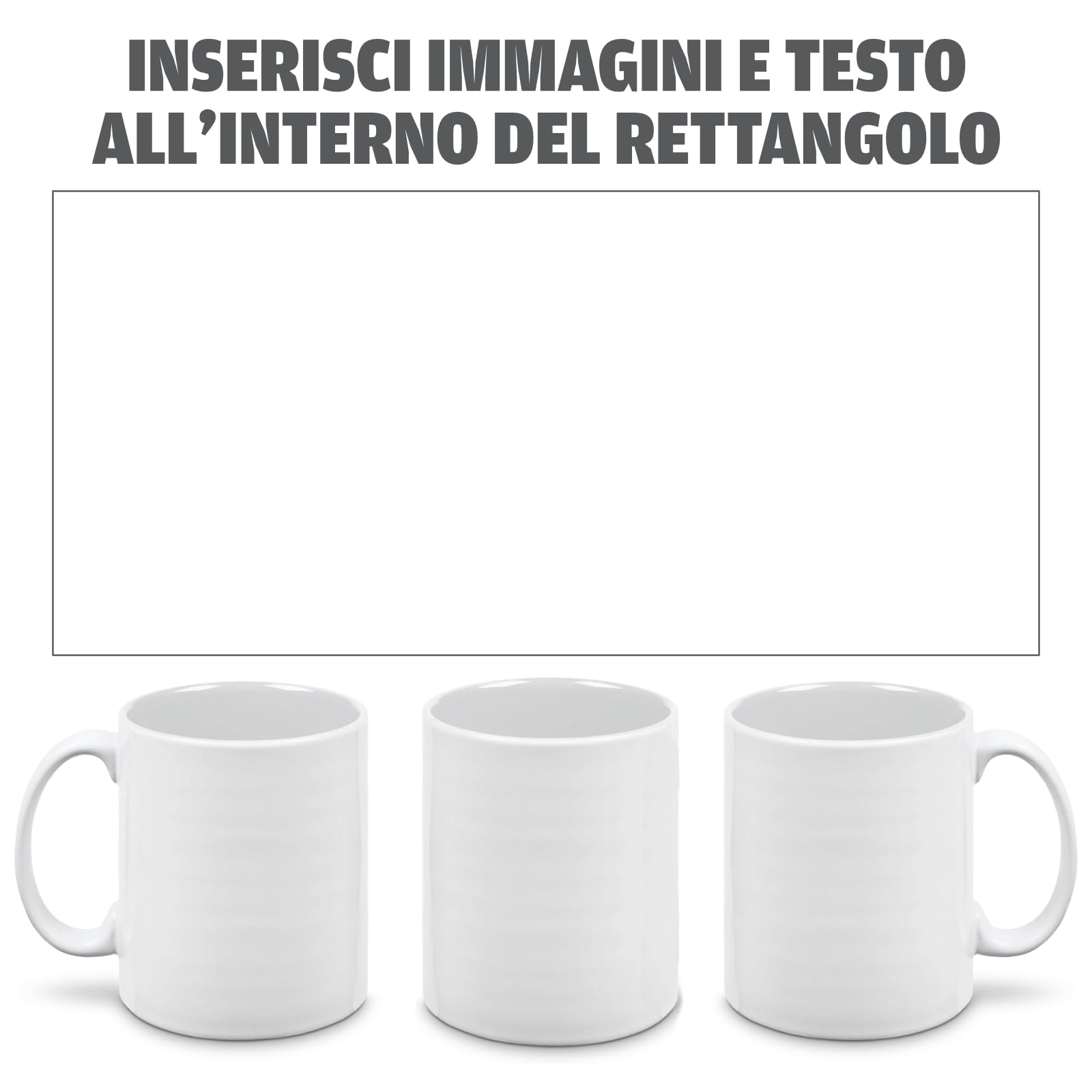 Bonomo Promotion Italia Tazza Personalizzata con Foto, Scritta o Nome – Regalo Personalizzabile per Compleanno, Festa della Mamma, Papà, Laurea o San Valentino