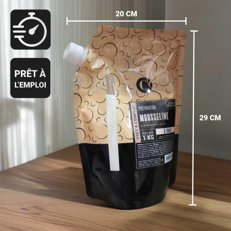 Préparation mousseline à froid 1 kg