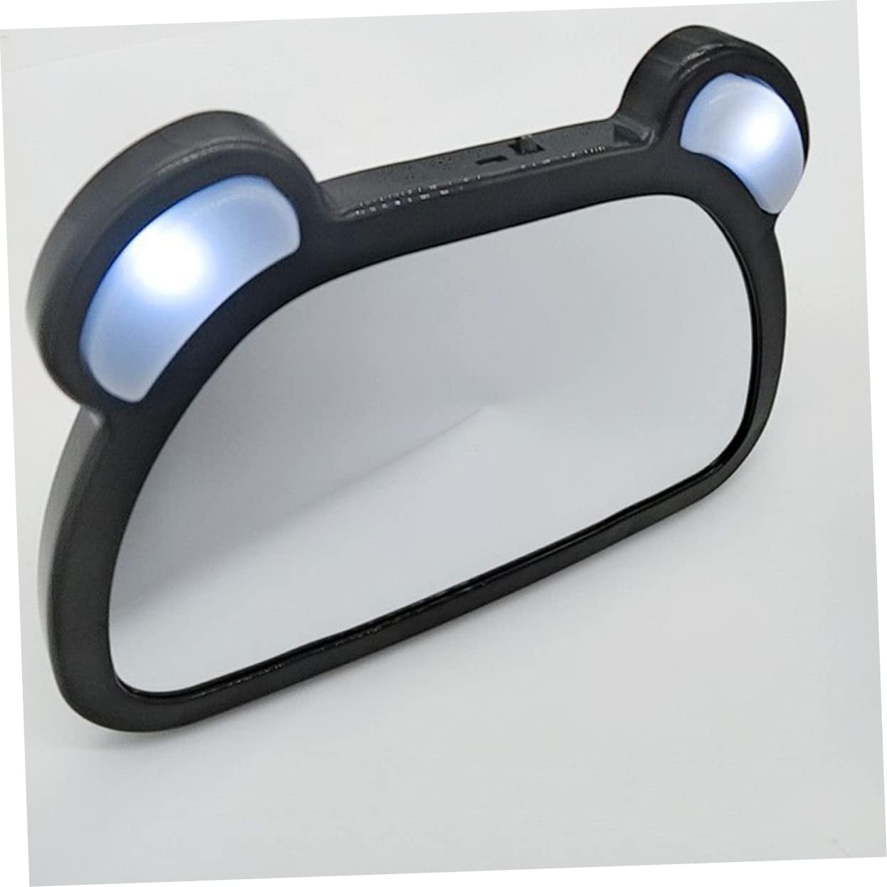 Abaodam Adjustable Backseat Observation Mirror Baby Car Mirror Led Baby Car Light for Rearview