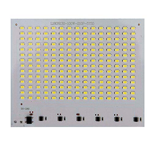 Image of Satguru 100W Aluminium Plate Base Board for Light 100 W Metal 210 SMD LED Can fit in 200w Flood
