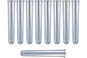 9Pcs Glass Test Tube Vase for Plant Propagation