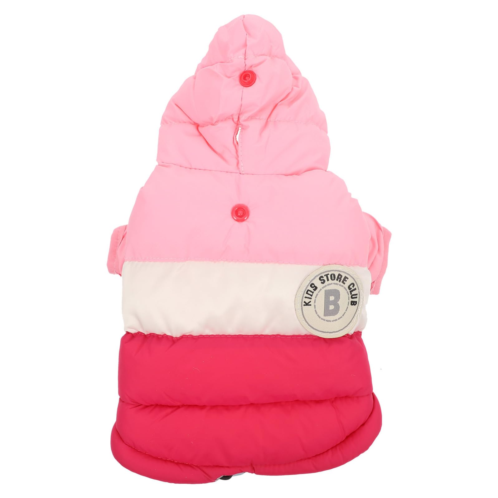 INOOMP 3pièces Gilet Doublé Duvet pour Chien Veste Hiver Réversible Coton Vêtements Chaleureux Et Élégants pour Chiens