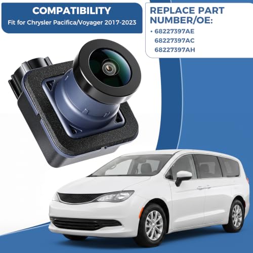 Image of Rear Backup Camera Fit for Chrysler Pacifica 2017-2023, Voyager 2020-2022