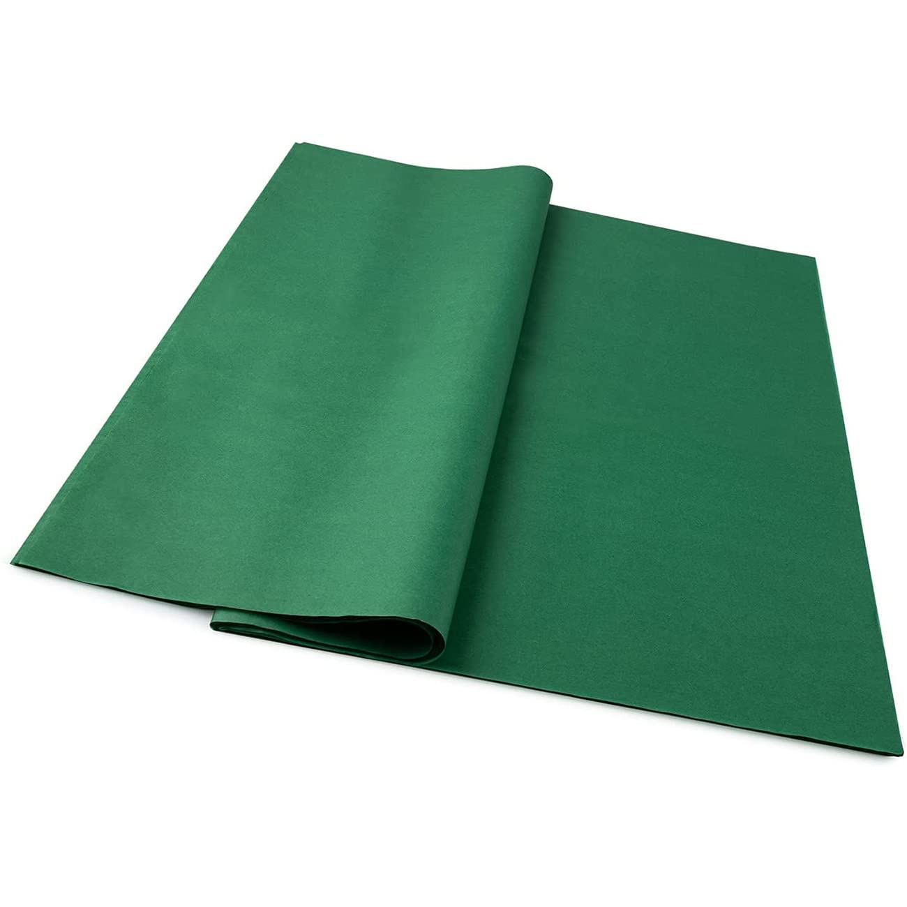 50 Feuilles Papier De Soie Vert Foncé 50x70cm - Pour Emballage Et Artisanat