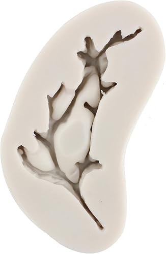 Miniatura 7 de MYPRACS Molde de silicona para fondant de pájaro de rama para decoración de tartas, decoración de cupcakes, caramelo y chocolate, polimero de