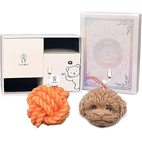 Juego de velas en forma de perro Cover