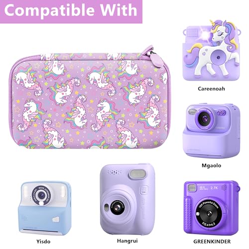 Funda para cámara infantil Leayjeen color púrpura miniatura 2