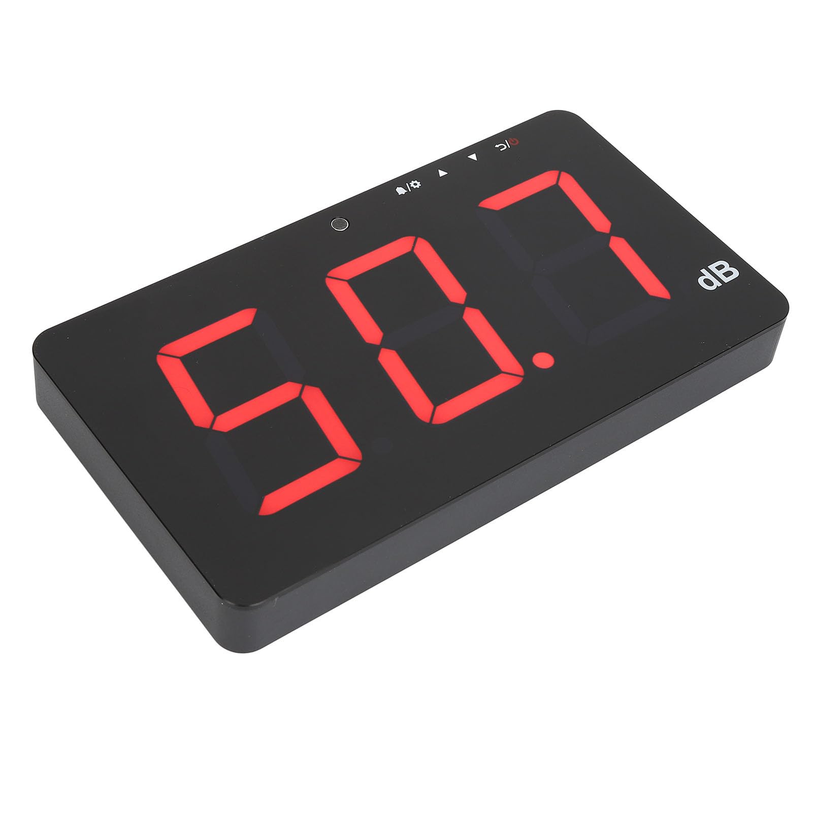 CHICIRIS Decibel Messgerät Hohe Genauigkeit Wandmontagelte Leser für Home School Office Factory ABS