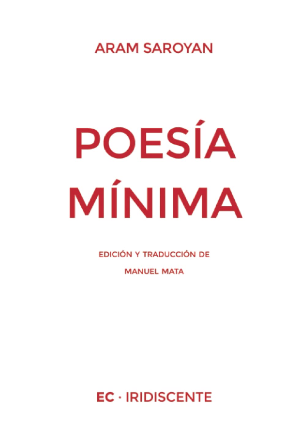 Poesía Mínima