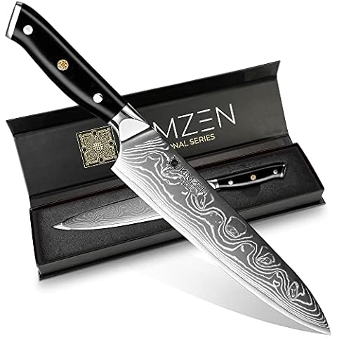 Cuchillo Japonés Profesional KIMZEN Black Edition Cover