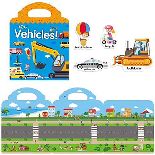 Ruson D403-1 Reusable Sticker Book For Kids thumb #2