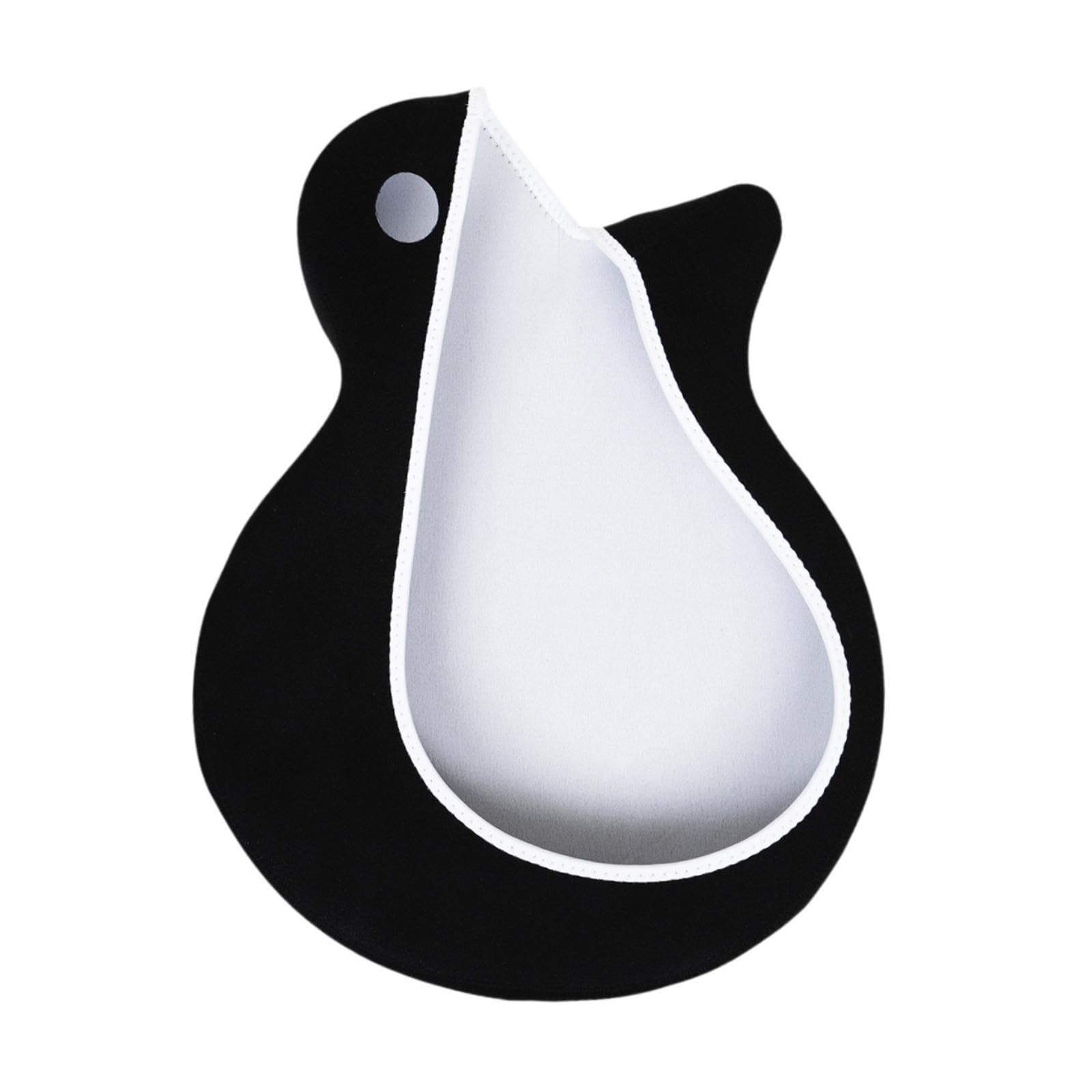 Garende Cover for Guitar with Dust Lightweight Design for Acoustic and Folk Guitars, black