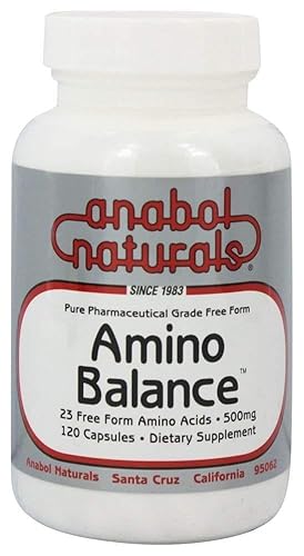 Anabol Naturals Amino Equilibrio 120caps 500mg Anabol Naturals Amino Equilibrio 120caps 500mg