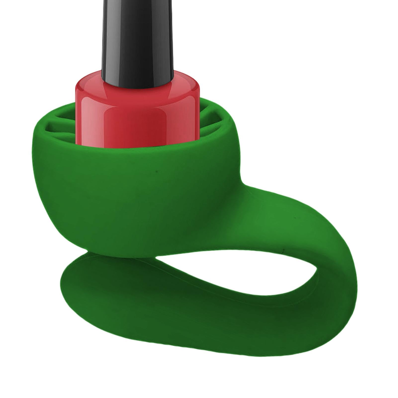 Shitafe Wearable Nail Polish Holder,Wearable Anti-Spill Nail Polish Holder | Strong Grip Airlock Suction Silicone Nail Polish Holder For Salon Design