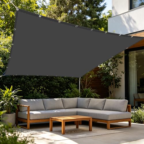 Voile d'ombrage 3x7m imperméable pour ombrager votre terrasse et votre jardin cet été - 2