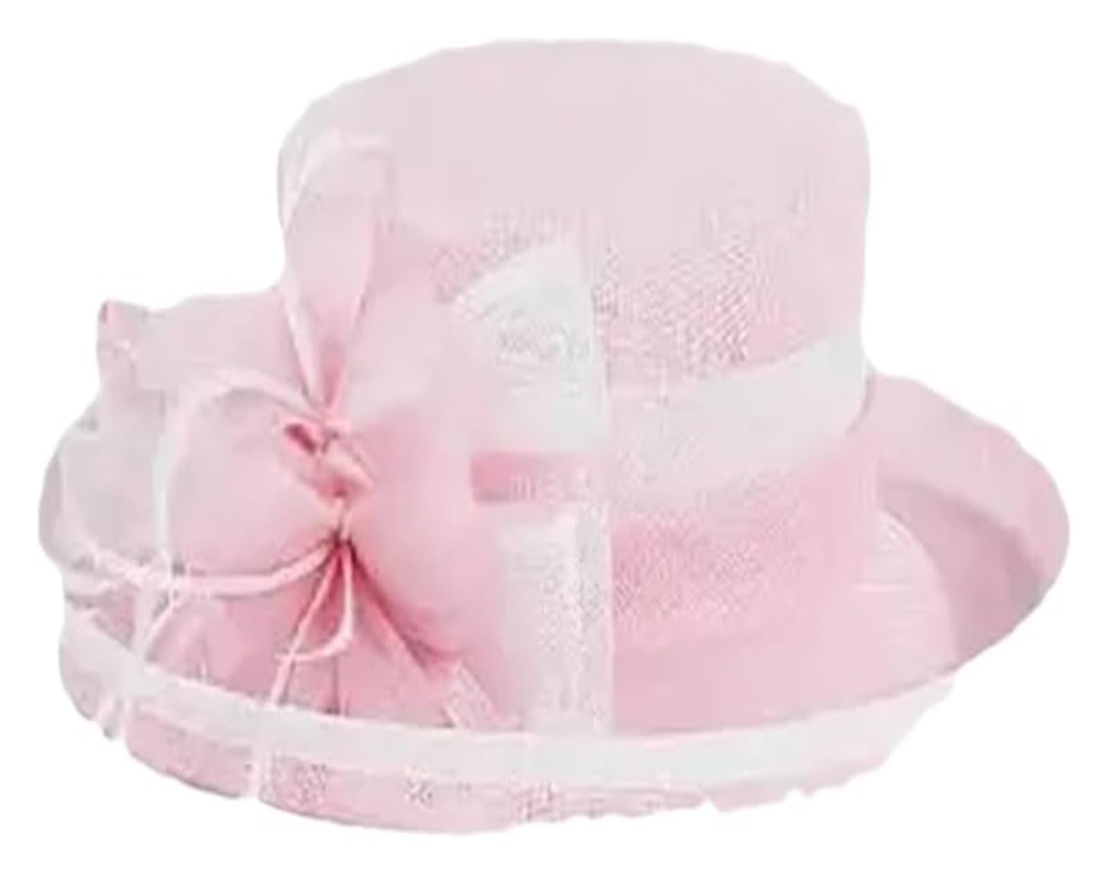 Sombreros de sol para mujer, Sombrero de boda Cloche organza for mujer, multicolor