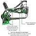 YUEWO Leather Hand Shoe Repair Machine Small Heavy Duty Cobbler Sewing Machine for Manual Sewing Dual Cotton Nylon Line Green