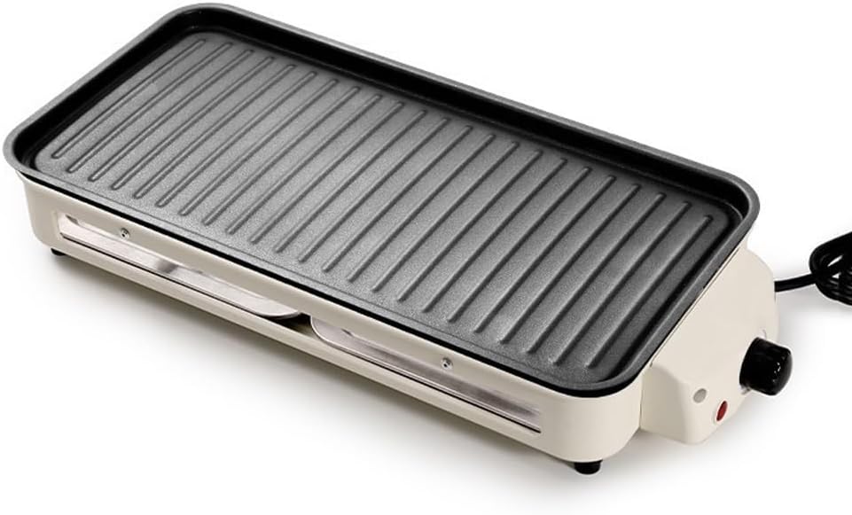 Electric Grill Indoor Smokeless Portable Food Barbecue Grill Smokeless Portable Stove(D)