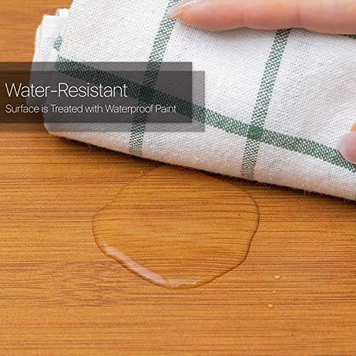 Monibloom Shoe Rack For Entryway, Bamboo Vertical Double Row Shoe Storage Space Saving Shoe Organizer For Small Spaces Corner Bedroom (10 Shelves, Brown) #TOP5