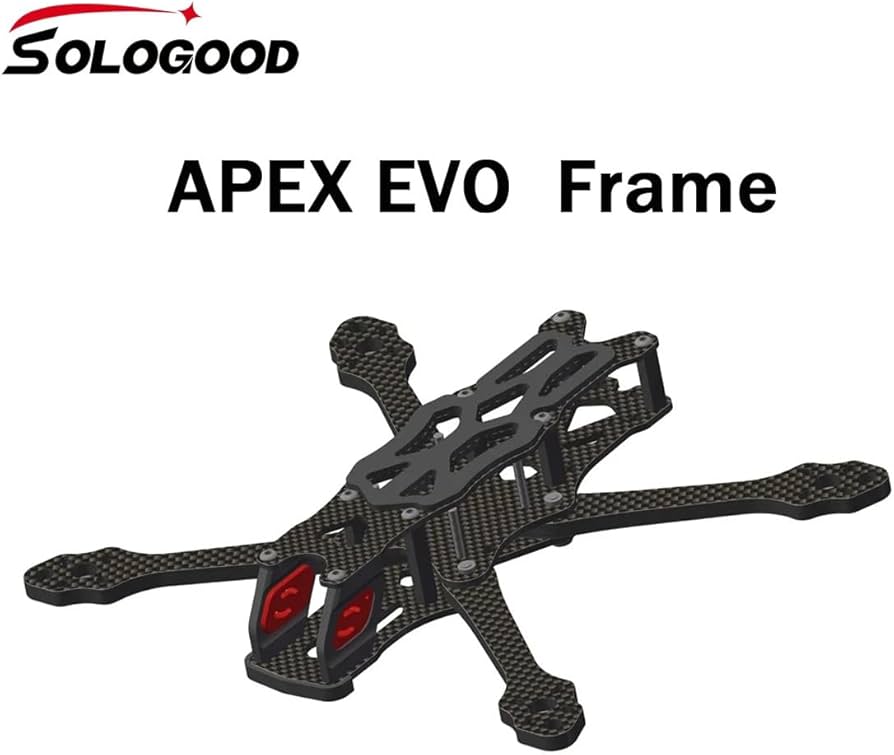 Amazon.com: SoloGood 225mm 5inch APEX EVO Frame Kit Quadcopter for