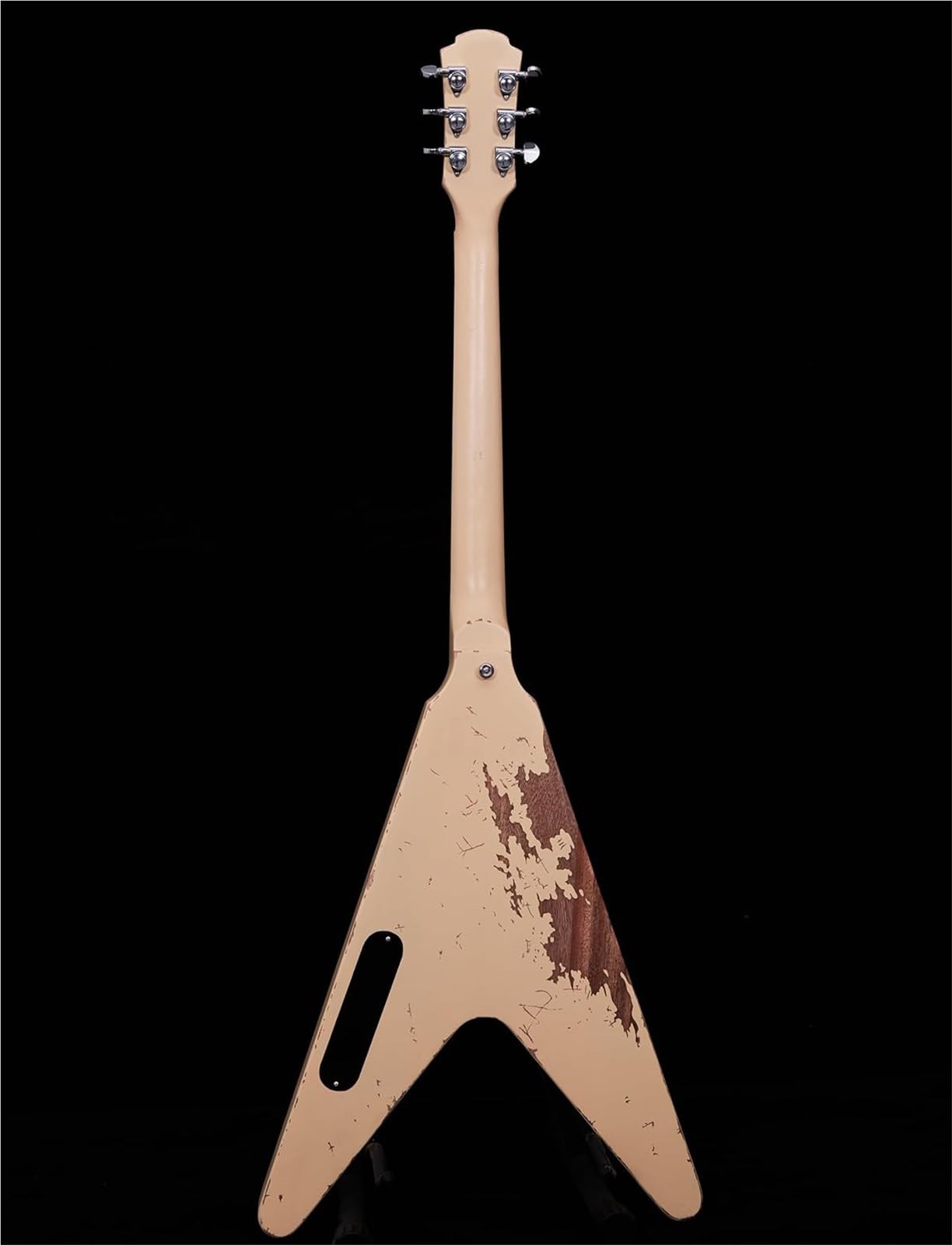 Gitara Elektryczna Profesjonalna Gitara Elektryczna Dla Dorosłych Korpus Mahoniowy Sześciostrunowa Vintage Heavy Metal