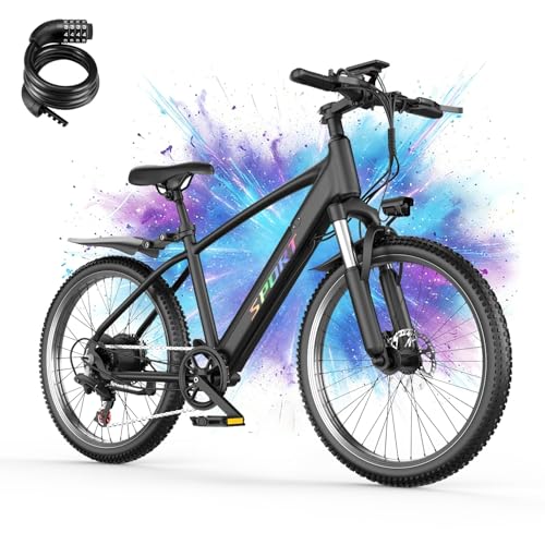 ASKGO Electric Bike for Adults, 1500W Peak E-Bike with 7-Speed,