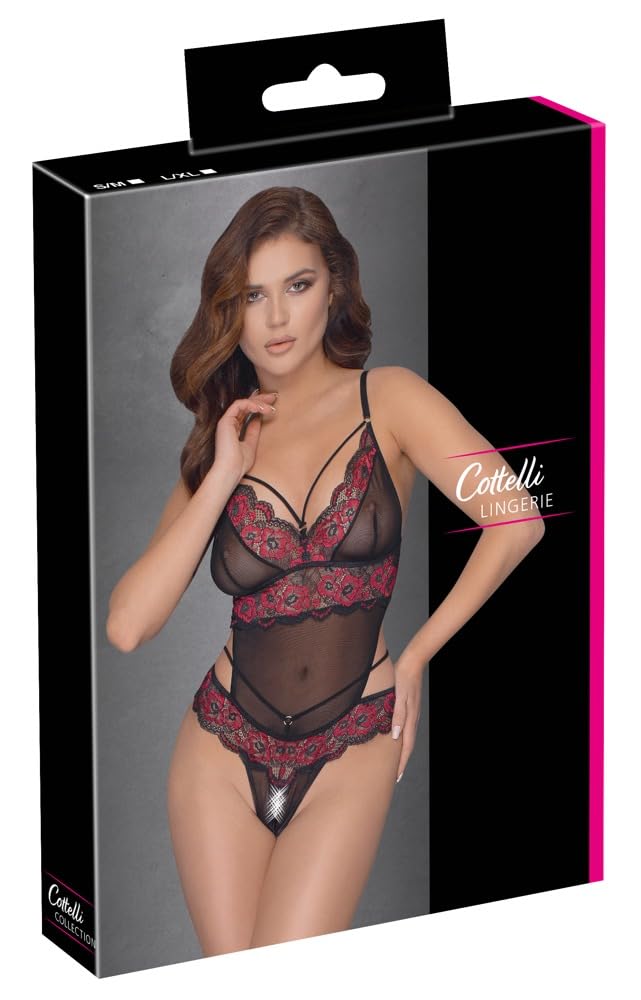 Cottelli Lingerie Body-26428591111 Body Black S/M