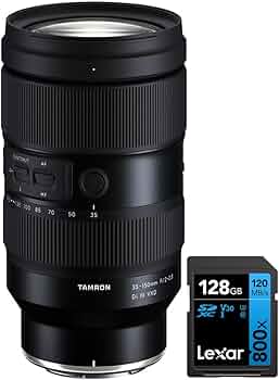 Amazon.com : Tamron AFA058Z 35-150mm F2-2.8 Di III VXD Lens