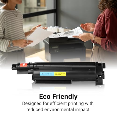 Image of ZEBRONICS Black Laser Toner Cartridge, Compatible with Brother - DCP-B7530DN, DCP-B7500D, HL-B2050DN, HL-B2000D, MFC-B7720DN, MFG-B7700D, HL-B2080DW, DCP-B7520DW, MFC-B7715DW (LPC021)