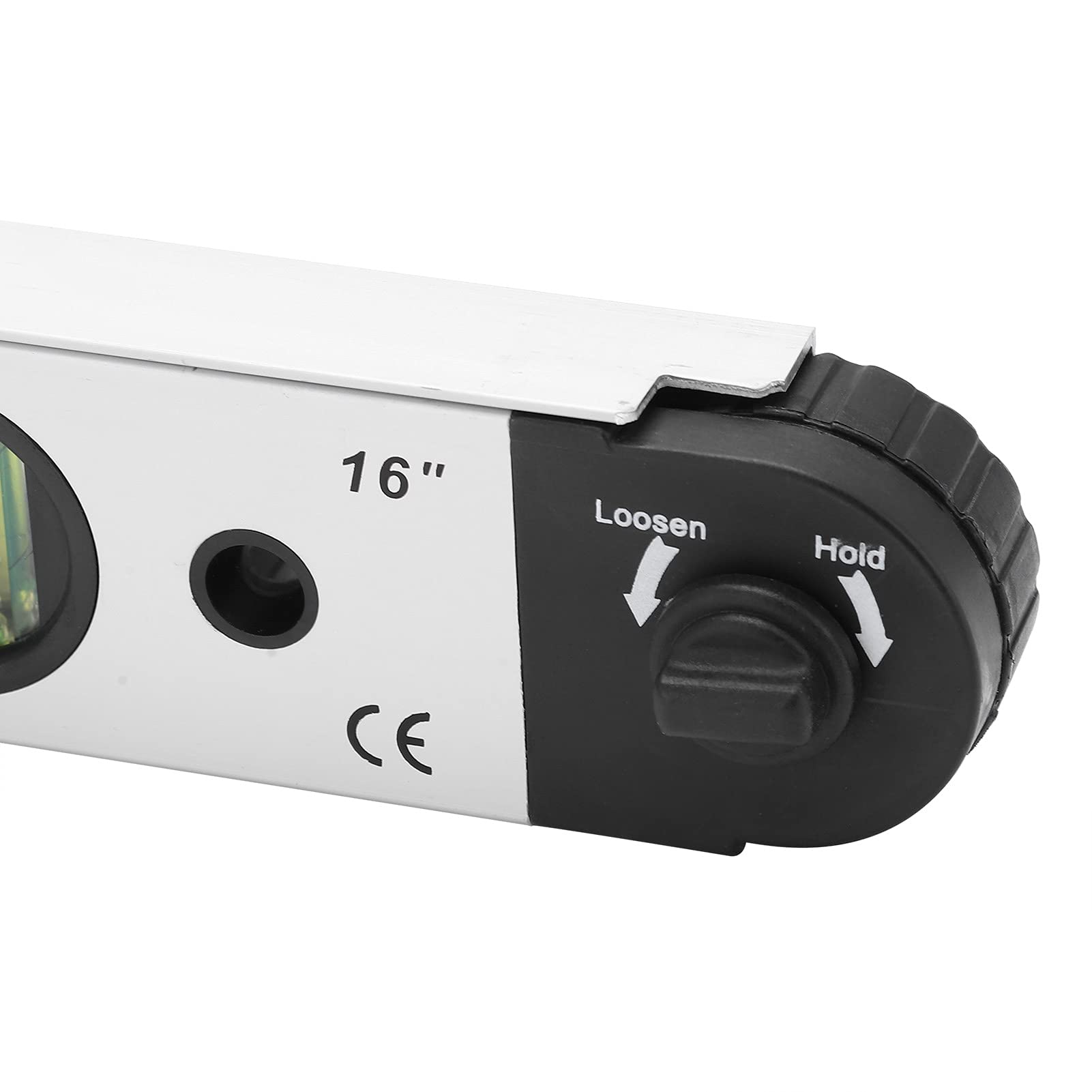 Indicatore di Livello Elettronico Pieghevole da 400 mm, Goniometro Digitale con Campo 0°-225° e LCD Retroilluminato, Cercatore Angolare Digitale per Edilizia e