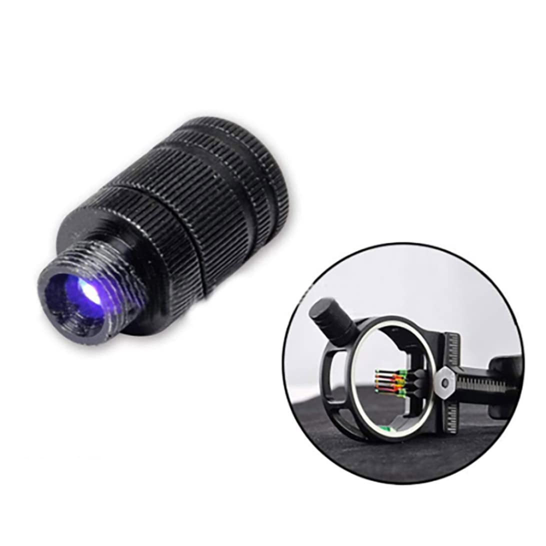 Arc à poulies Fibre Optique LED Vue lumière 3/8-32 Fil Large Ajustement Arc Vue