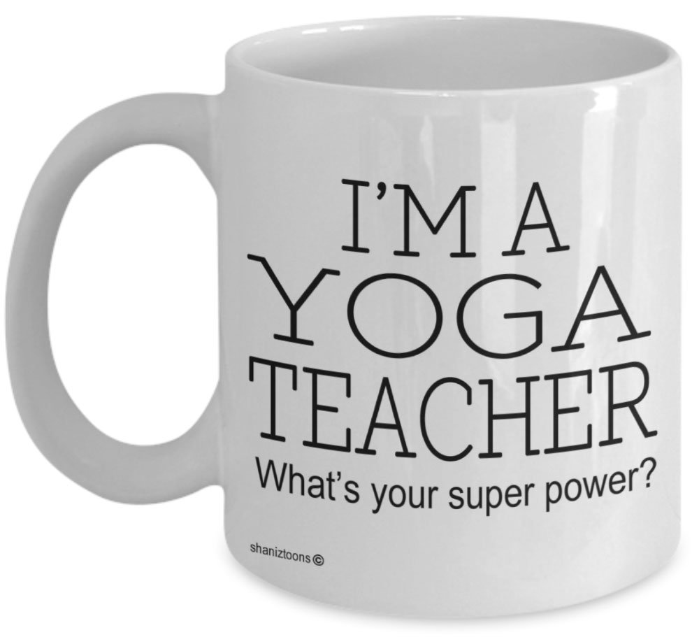 Yoga Teacher Funny Gift Mug