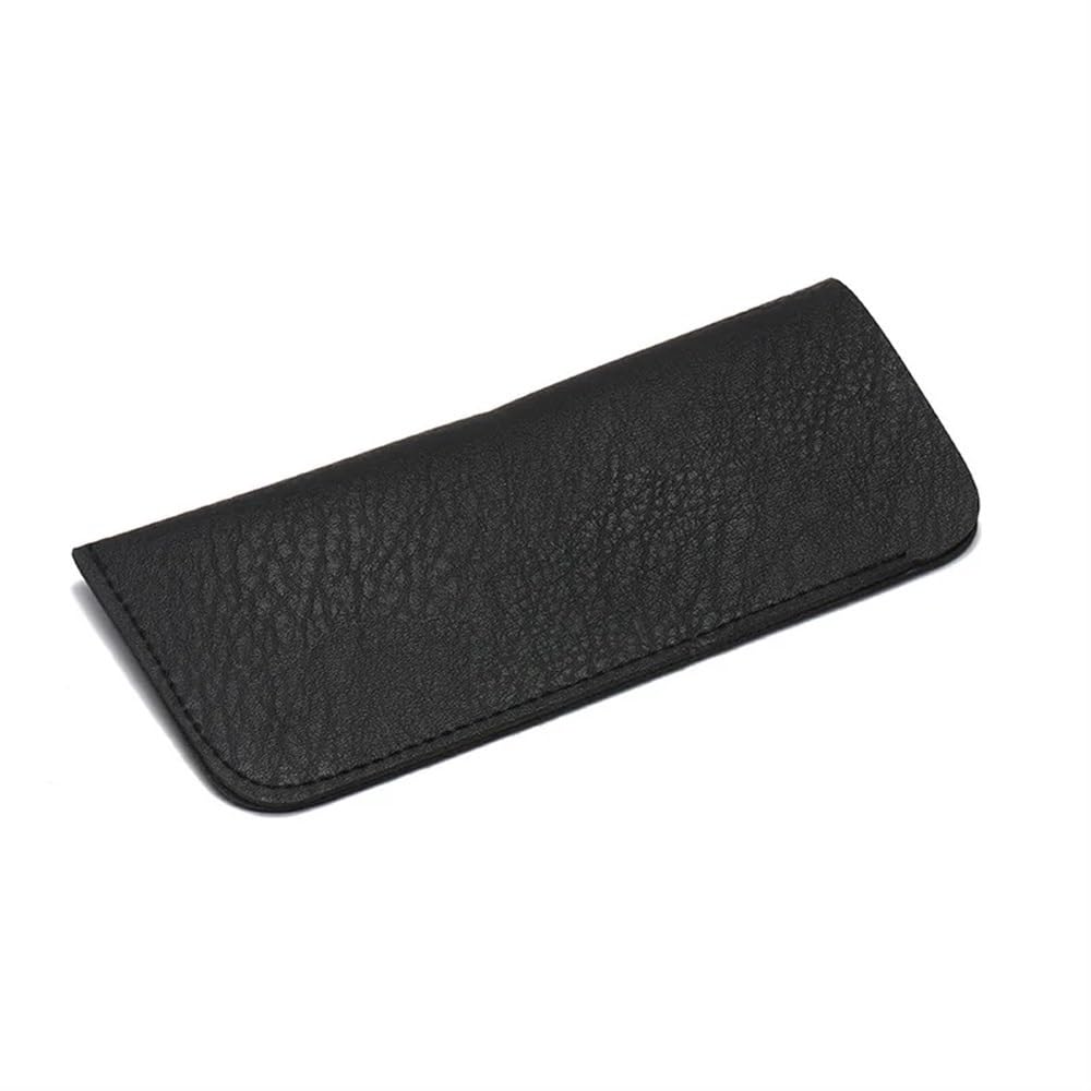 Bolsa de cuero suave para gafas de lectura, 3/6/8 unidades, impermeable, sólida, bolsa de almacenamiento simple para gafas, accesorios para gafas