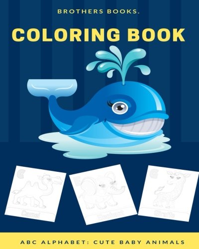 Animals alphabet Coloring Book: Animals alphabet coloring book for kids ...