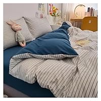 Amazon|100% コットン 3点 チェック柄布団カバーセット、グリッド幾何 Amazon|100% コットン 3点 チェック柄布団カバーセット、グリッド幾何