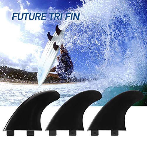 Anself 3 PCS Macio TPU Barbatanas de Barbatana de Prancha de Barbatanas Tir Barbatanas de Stand Up P