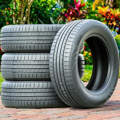 Set of 4 (FOUR) Ameritread Trail Command HT Truck/SUV All-Season Highway Radial Tires-265/70R17 265/70/17 265/70-17 115H Load Range SL 4-Ply BSW Black Side Wall UTQG 500AA