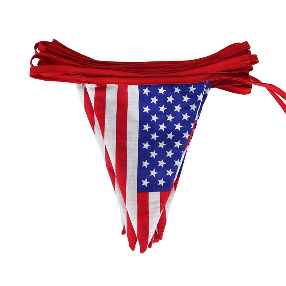 Aeromdale 10 m 36 flag narodowy baner proporczyk girlanda chorągiewka biznes impreza wybory dzień spotkanie dekoracja - Ameryka USA - 1 szt