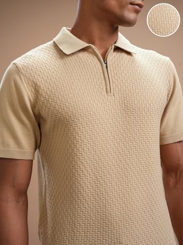 Image of Highlander Men's Polo Tshirt | Flat Knit | Regular Fit | Polo T-Shirt for Man
