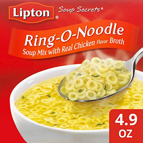 Image of Lipton Soup Secrets Ring-O-Noodle Instant Soup 12 count, 4.9 oz