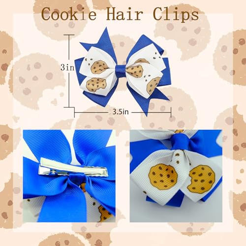 Deufelix Cookie Monster Blue Hair Clips Monster Costume
