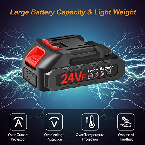 Gocheer Mini Chainsaw 6 Inch, Electric Cordless Chainsaw Portable Handheld Chainsaw With 24V Rechargeable Battery, Mini Chainsaw Cordless For Branch Wood Cutting Tree Pruning Branches Shears #TOP3