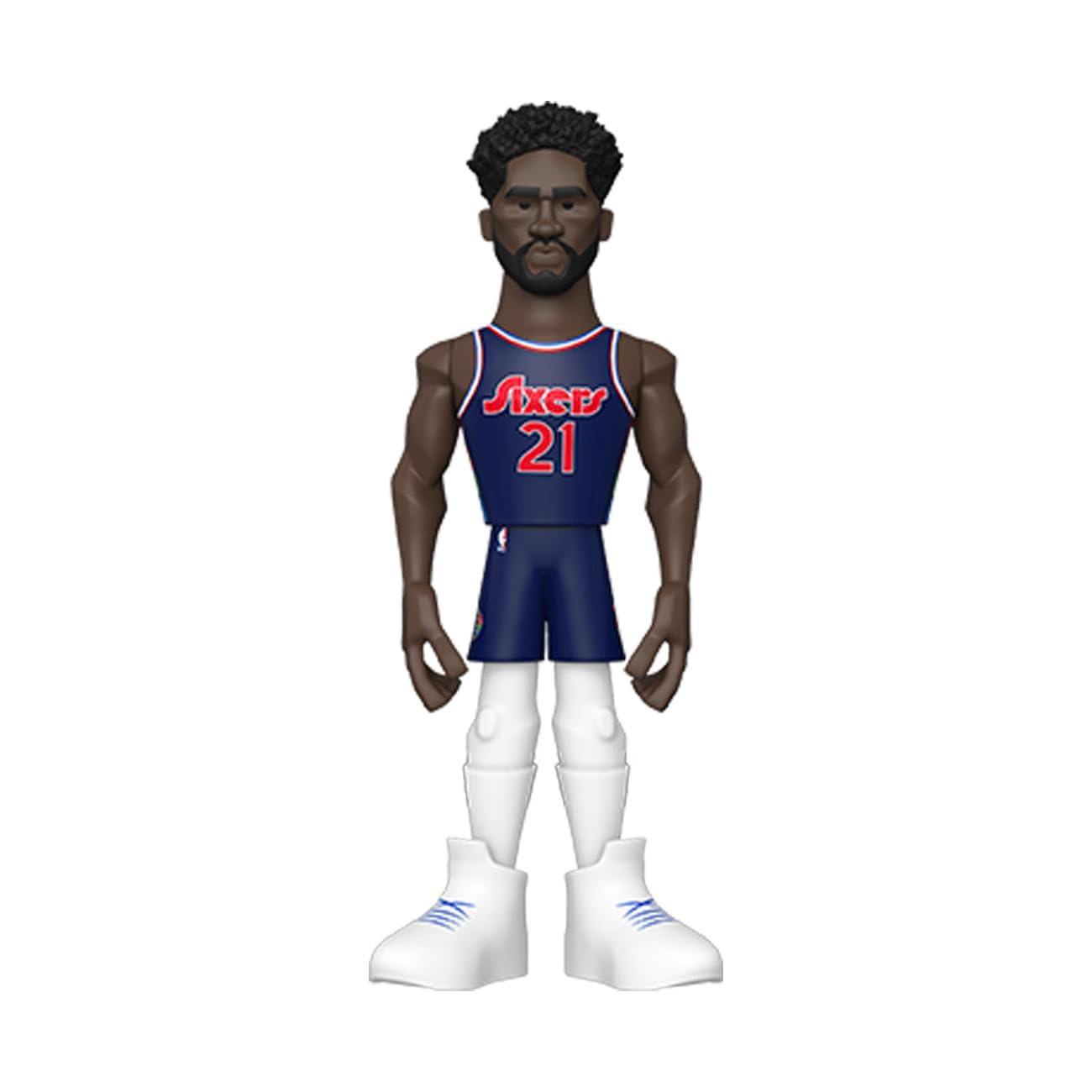 Funko Vinyl Gold 12: NBA - Joel Embiid - Probabilità di 1/6 per la Variante Chase - Figura D'azione in Vinile da Collezione - Idea Regalo per il Compleanno - Merchandising Ufficiale e Display : Funko