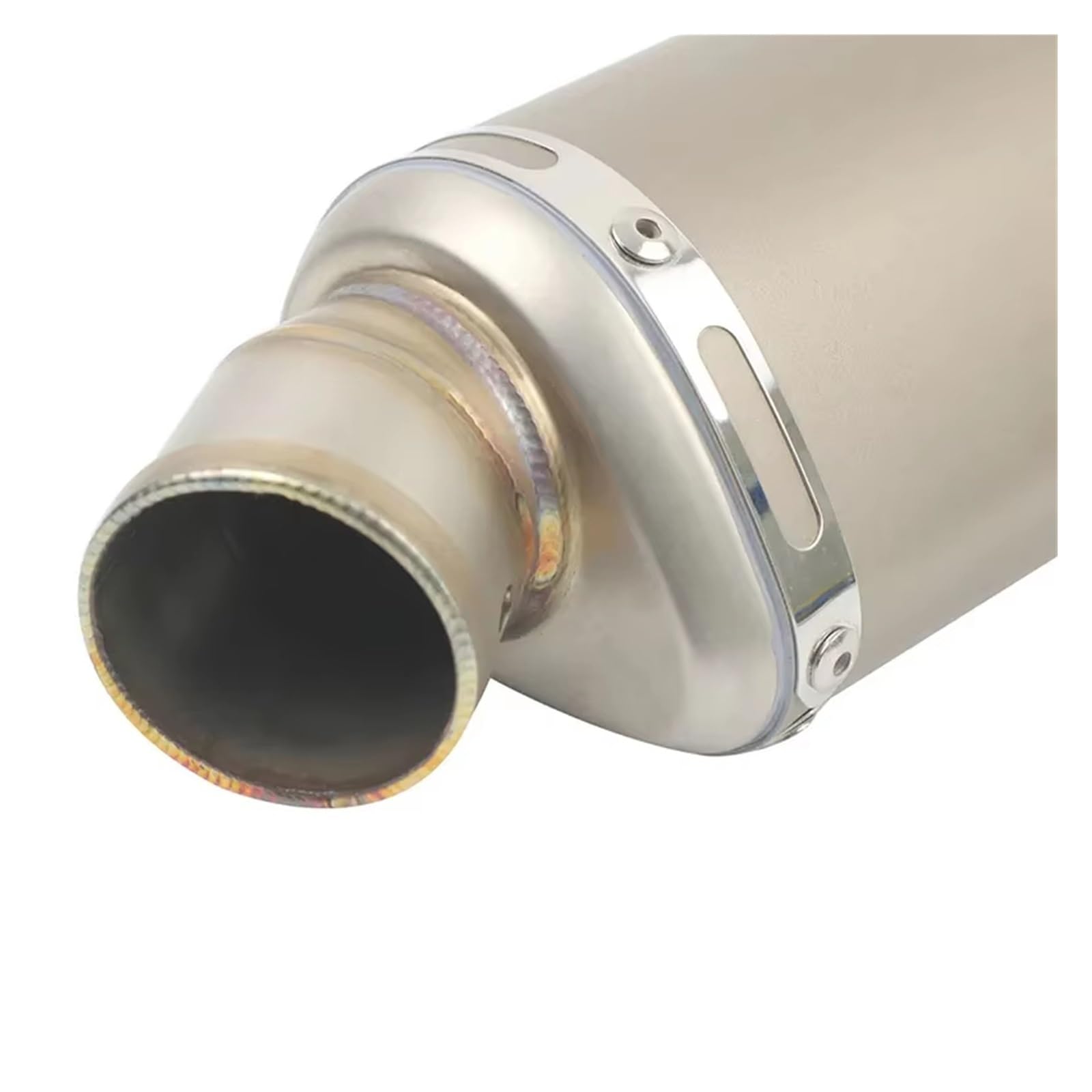silencioso escape moto Para fz6 para pcx125 100cc-1000cc ATV GP Scooter | Silenciador de Escape Universal para motocicleta de 51mm, tubo de Escape de acero inoxidable de 310, 370 y 440mm(C3)