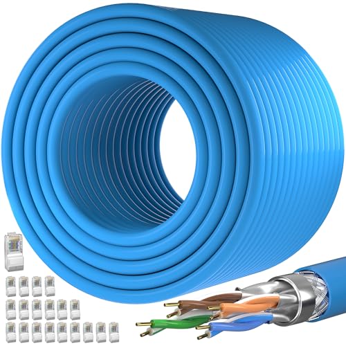 Cat 7 Outdoor Ethernet Cable High-Speed 10Gbps 600MHz