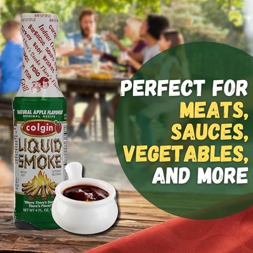Colgin All Natural Apple Flavored Liquid Smoke - 4oz - 4