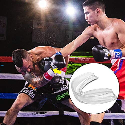 LuLyL 4 Pack Athletic Mondbeschermers Gum Shield voor Sport Tanden Guard Jeugd Mondbeschermer met Plastic Doos voor… - Image 7