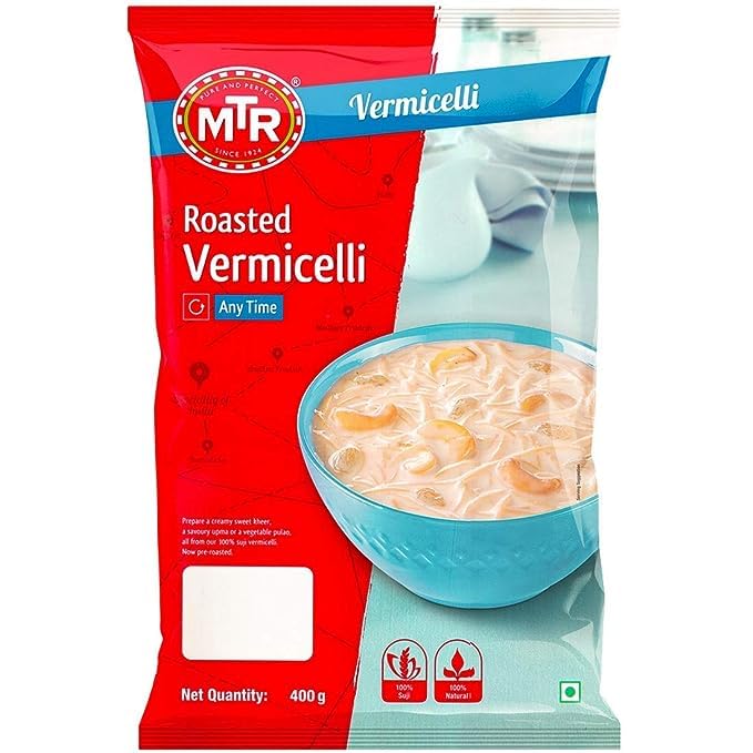 Image of MTR Vegetarian Roasted Vermicelli 400 grams (Pack of 2)